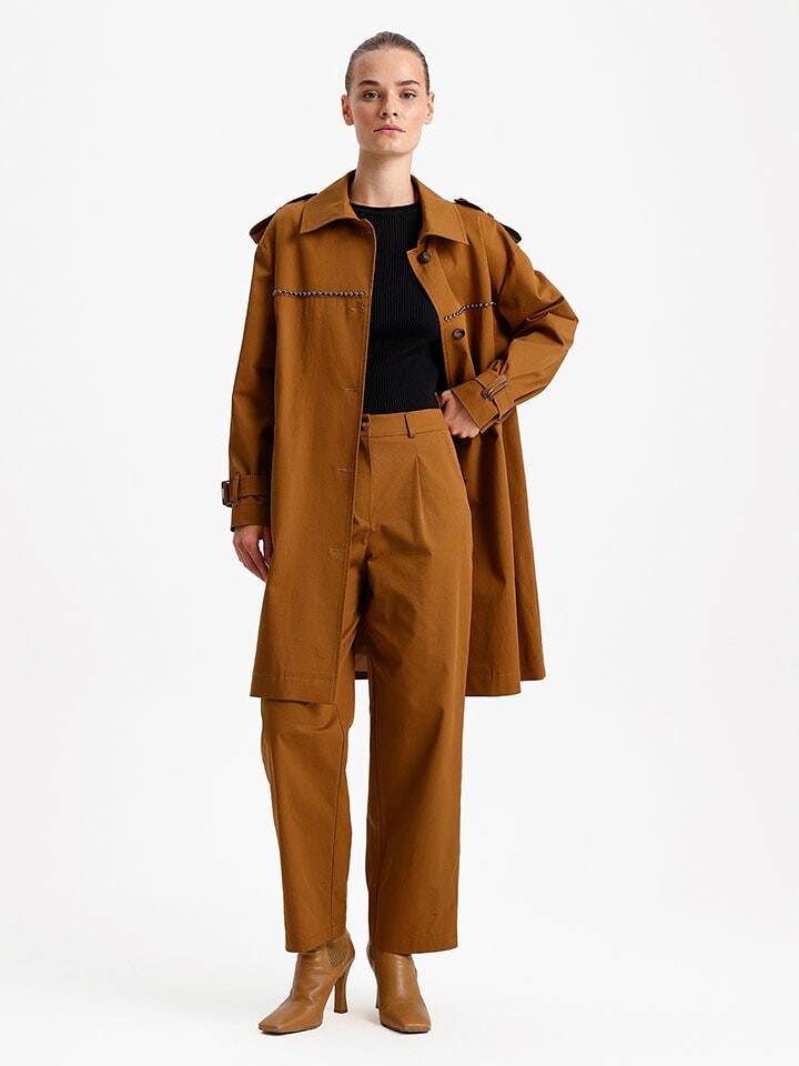 

Тренч BGN Trenchcoat, кэмел