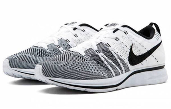 Кроссовки flyknit trainer 2017 Nike, белый — фото 3