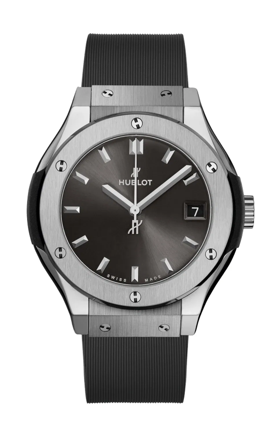 Классик Фьюжн Рейсинг Грей Титан 33 мм - 581.NX.7071.RX HUBLOT, черный