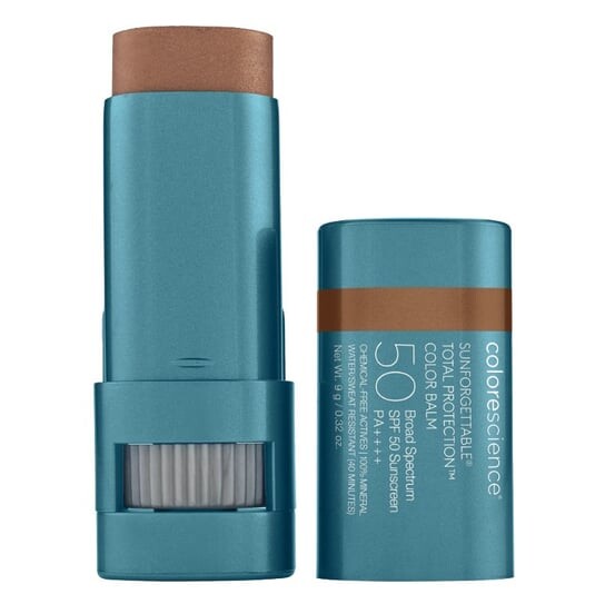 

Цвета бронзы, многофункциональный бальзам для губ и щек, 9 г Colorescience, Sunforgettable Total Protection Color Balm SPF50