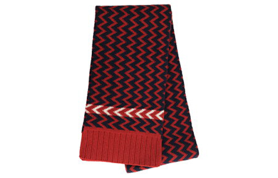 

GUCCI Вязаный шарф унисекс красный, Red