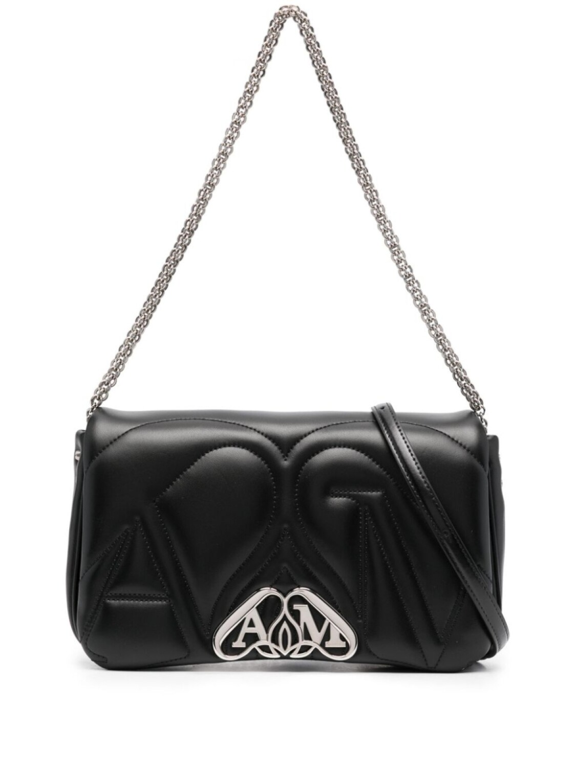 

Маленькая сумка на плечо The Seal Alexander McQueen, черный