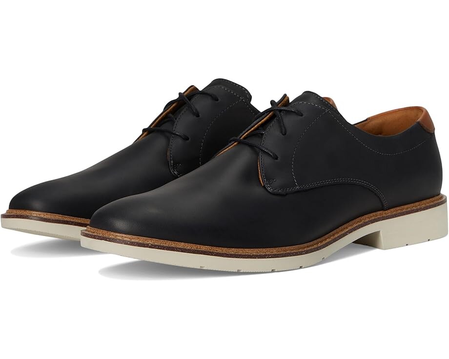 

Оксфорды Florsheim Herington Plain Toe Oxford, цвет Black Crazy Horse