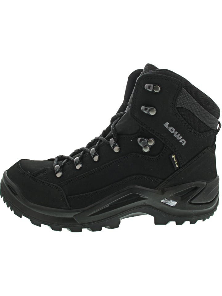 

Походные ботинки Renegade GTX средней высоты, черные LOWA