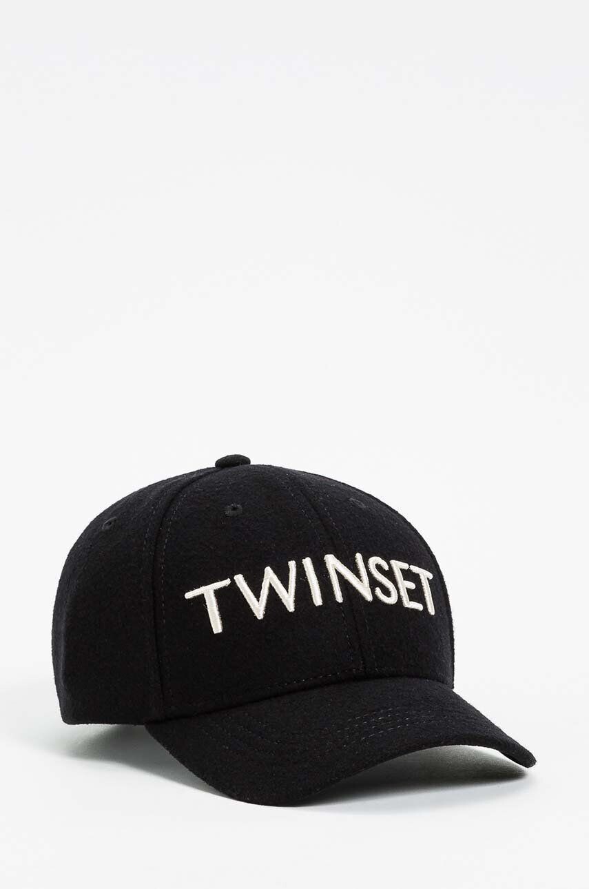 

Шапка Twinset с козырьком для мальчиков и девочек, черный