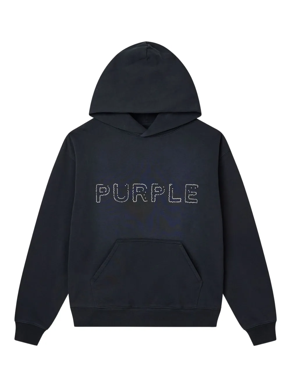 

Худи с логотипом Purple Brand, черный