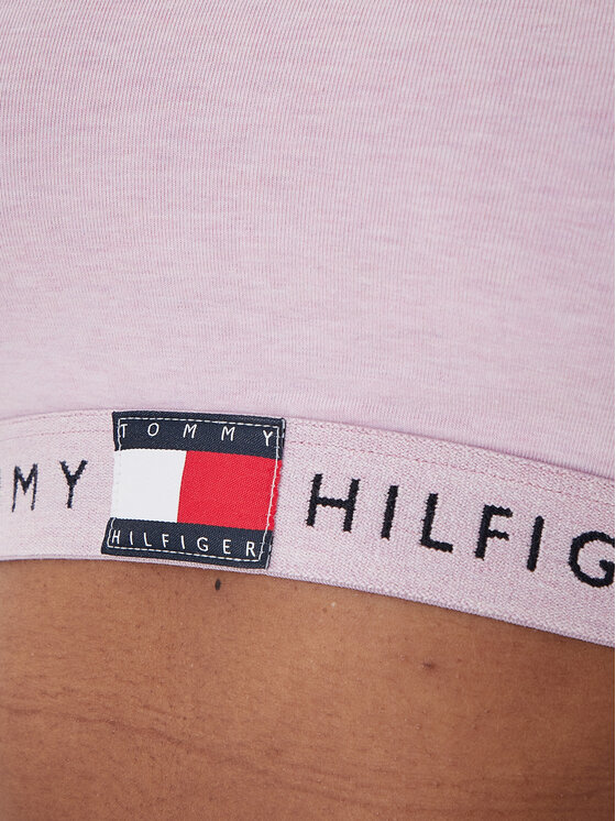 Топ-бюстгальтер UW0UW06221 Tommy Hilfiger, розовый — фото 4