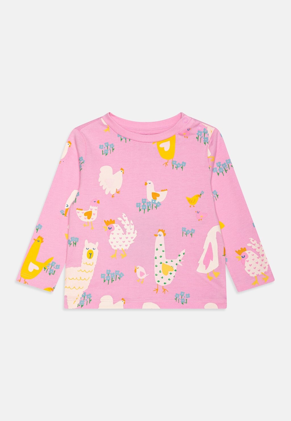 

Рубашка с длинным рукавом Stella McCartney Kids, розовый