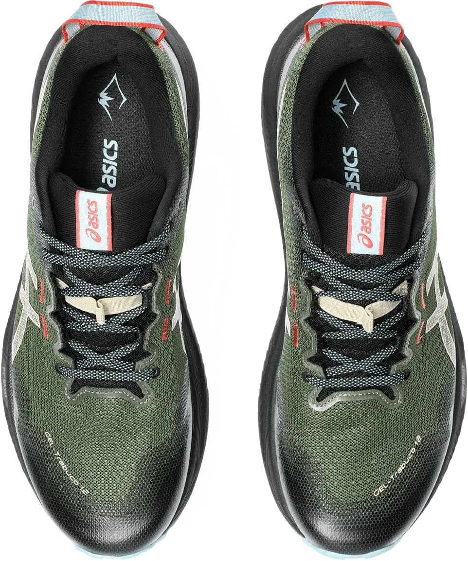 Мужские кроссовки для бега ASICS Gel-Trabuco 12, зеленый — фото 3