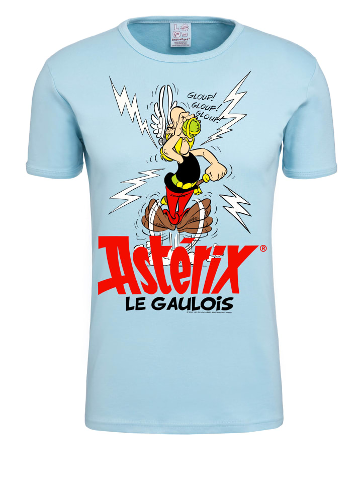 

Футболка Logoshirt, светло-синий