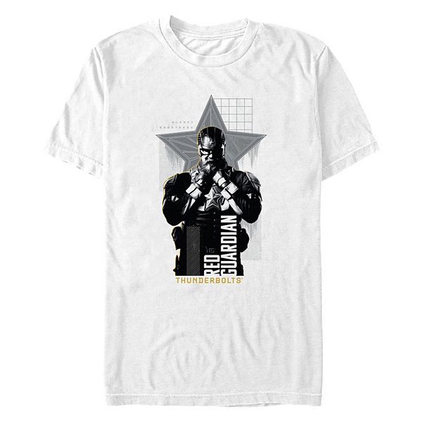 

Футболка с принтом Big & tall thunderbolts red guardian Marvel