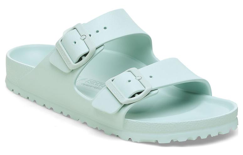 Тапочки Birkenstock Arizona Essentials EVA Narrow Fit Sandals 'Surf Green' 1027404 — фото 2