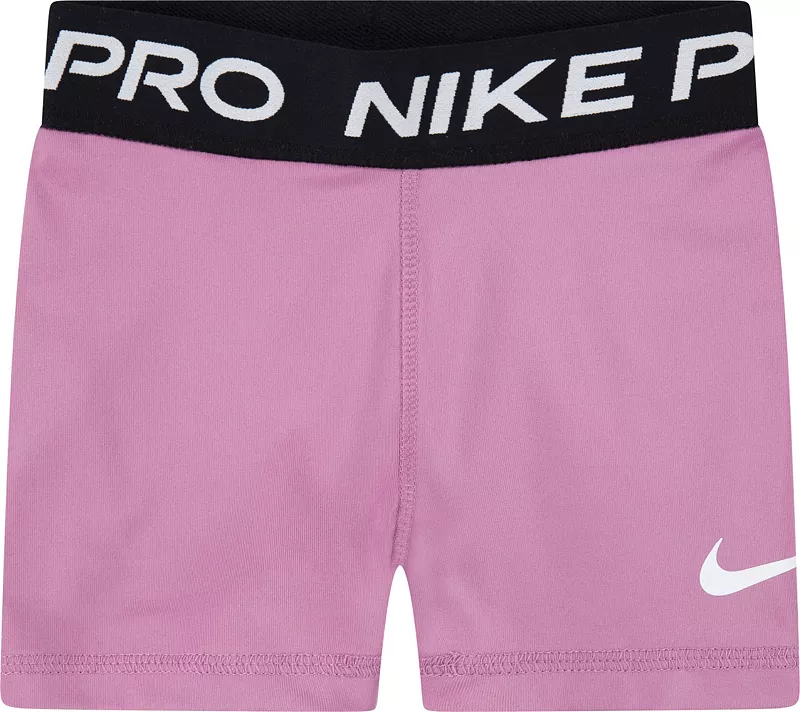 

Шорты Nike для маленьких девочек Pro, цвет Magic Flamingo