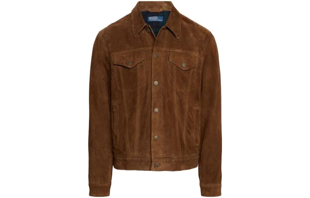 Куртка-рубашка с нагрудным карманом Polo Ralph Lauren, Brown