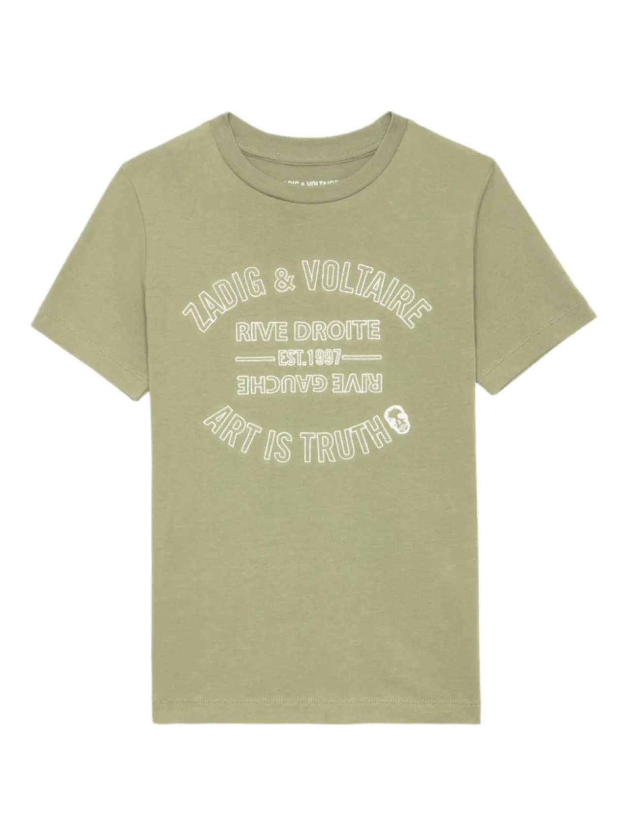 

Zadig&Voltaire Kita футболка с графичным принтом, зеленый
