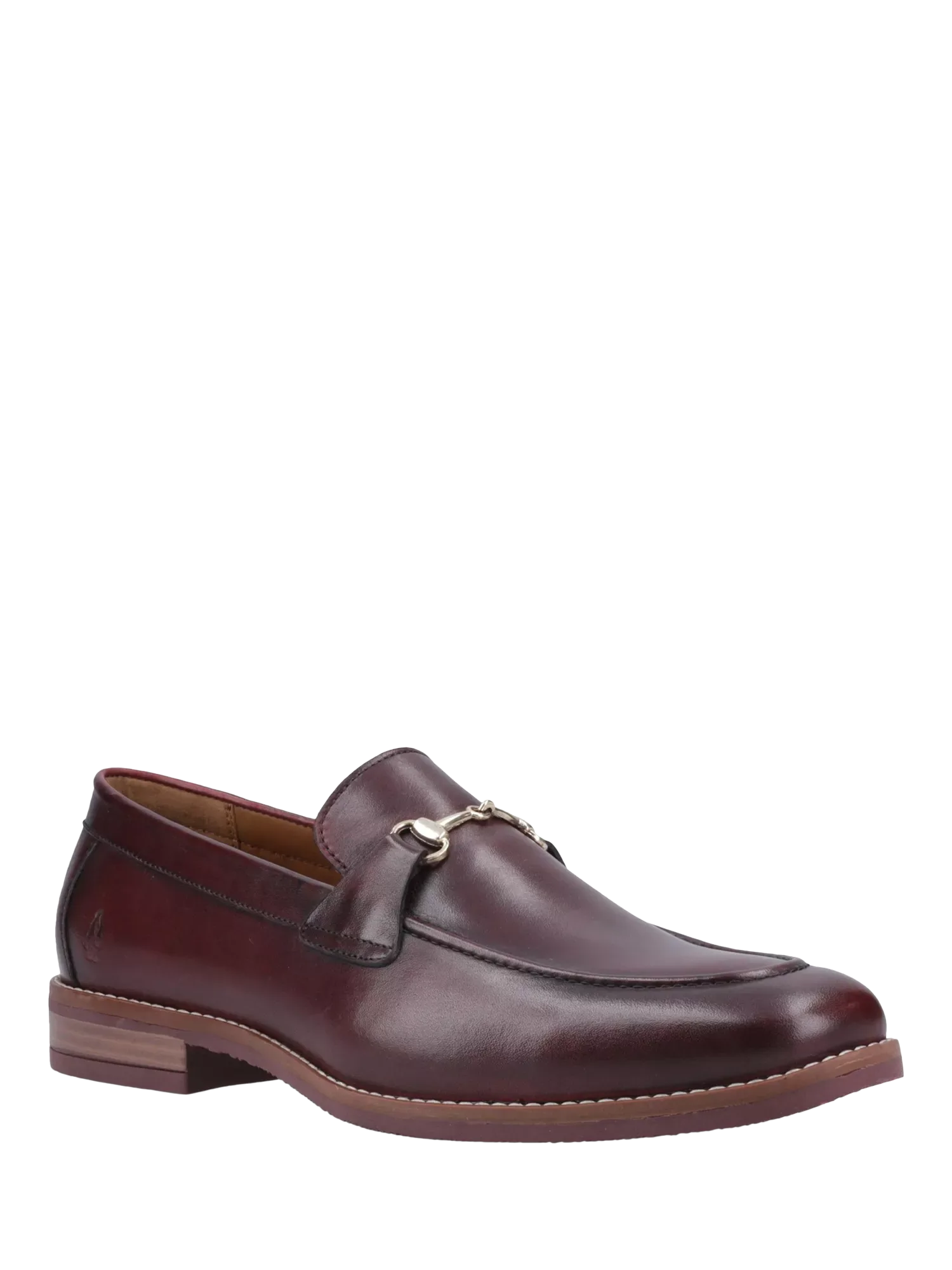 Кожаные лоферы Moses, винного цвета Hush Puppies — фото 2