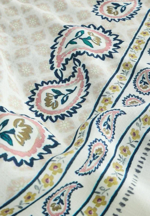 Кимоно прямого кроя, удлиненное. летняя куртка Next, Ecru Paisley — фото 2