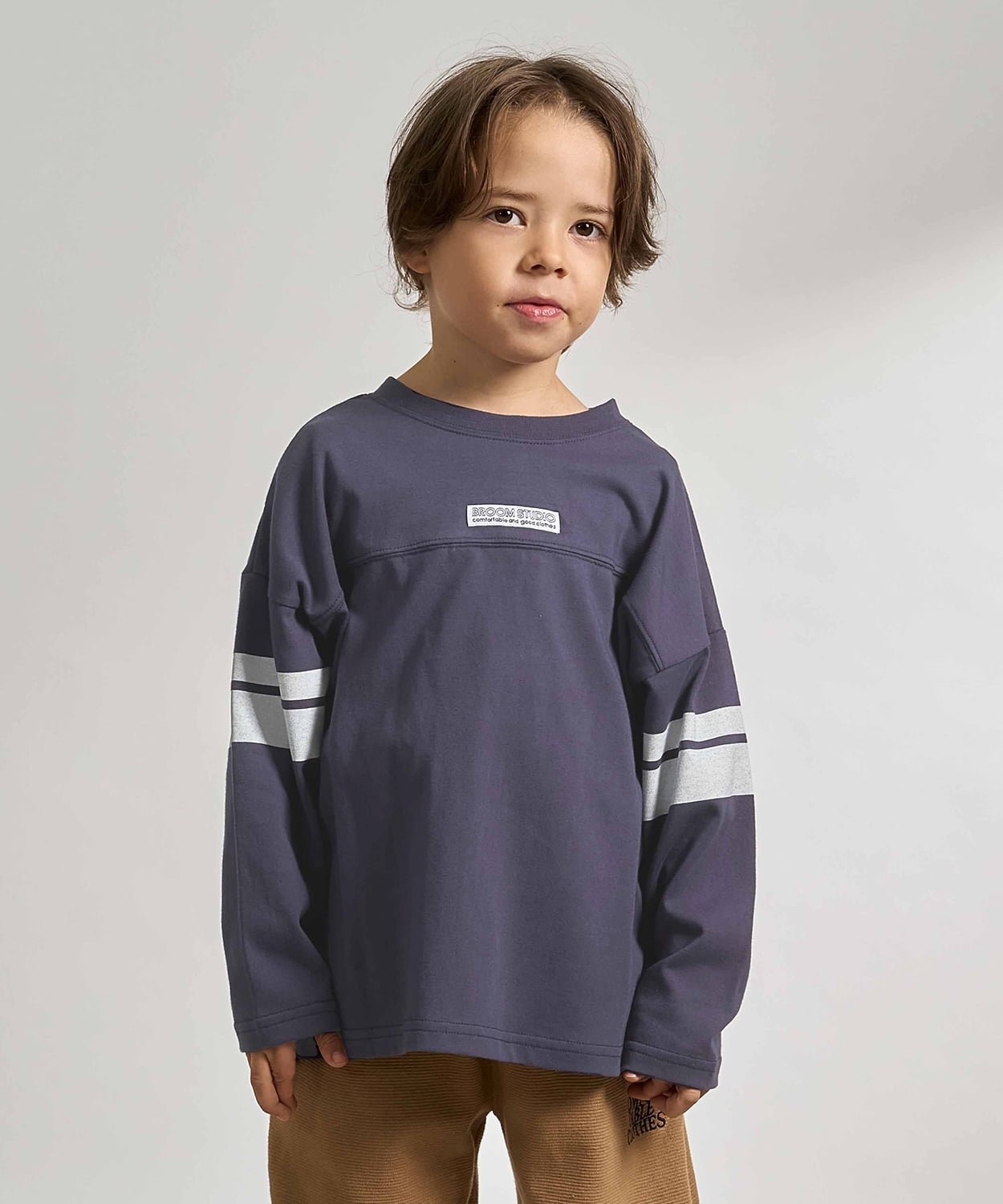 Футболка с номером B・ROOM, Navy blue