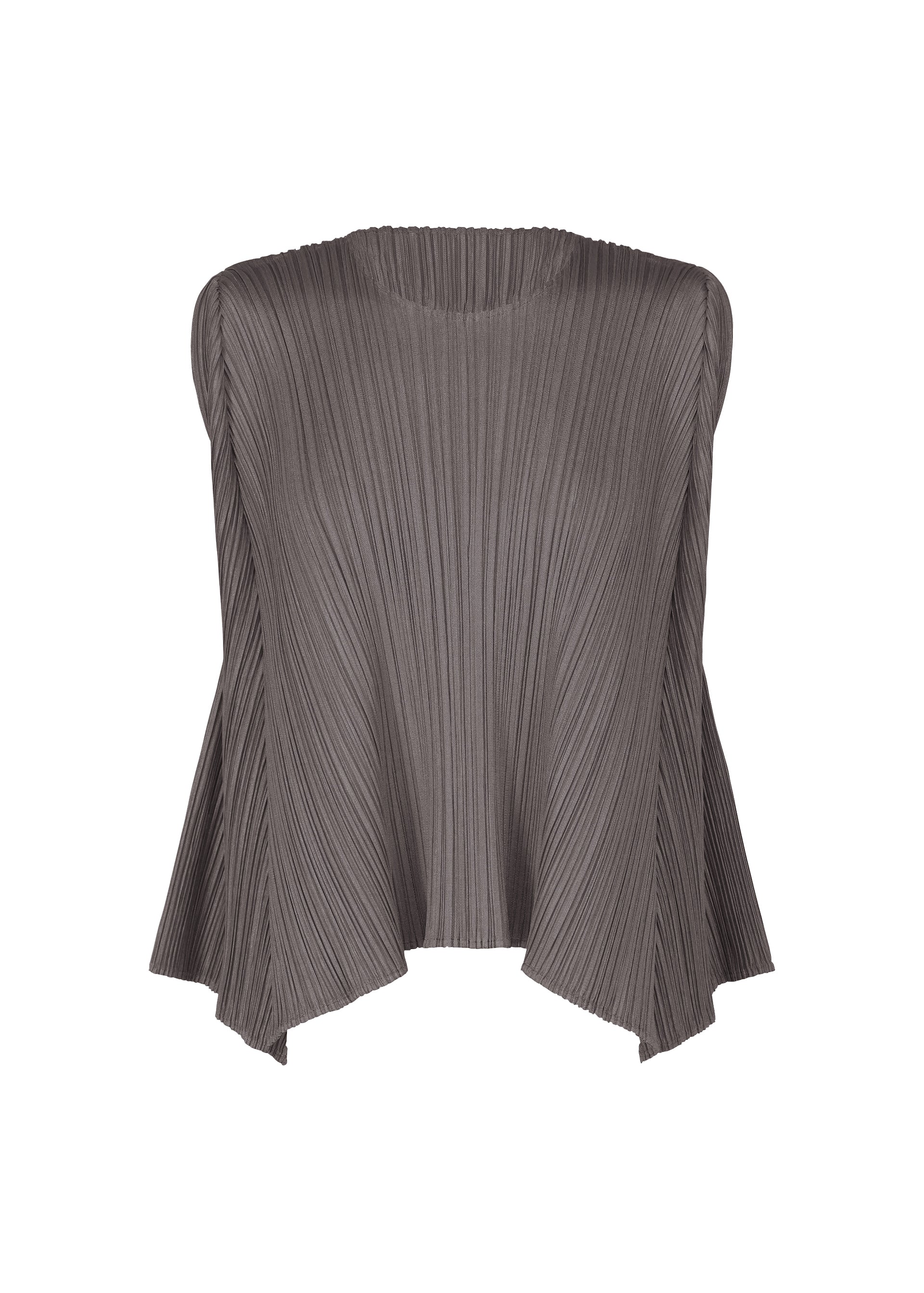 

Топ efficient square Pleats Please Issey Miyake, серый