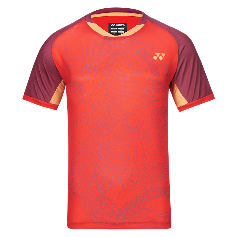 

Мужская футболка для бадминтона YONEX, красный