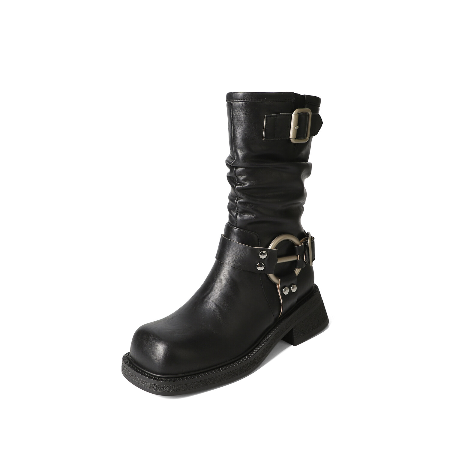

Ботильоны женские Hongyanglin, цвет Black Fleece-lined