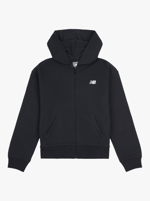 

Детский худи с маленьким логотипом New Balance, Caviar