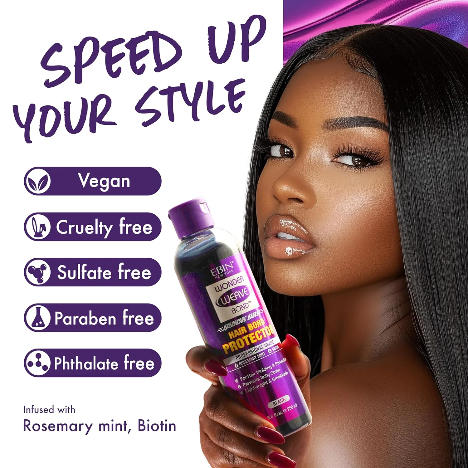 Защитное средство для волос «Wonder Weave Bond Bond Protector» от Wonder Weave Ebin New York — фото 3