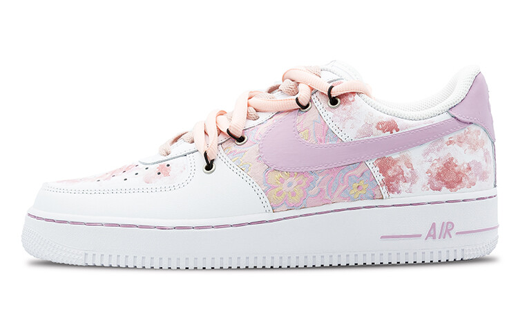 

Кроссовки Air Force 1 для скейтбординга мужские с низким верхом белый/розовый Nike