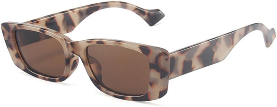 

Солнцезащитные очки LVTFCO прямоугольной формы для женщин, овальные солнцезащитные очки в винтажном стиле для женщин, солнцезащитные очки для женщин с защитой от УФ-излучения UV400, C3