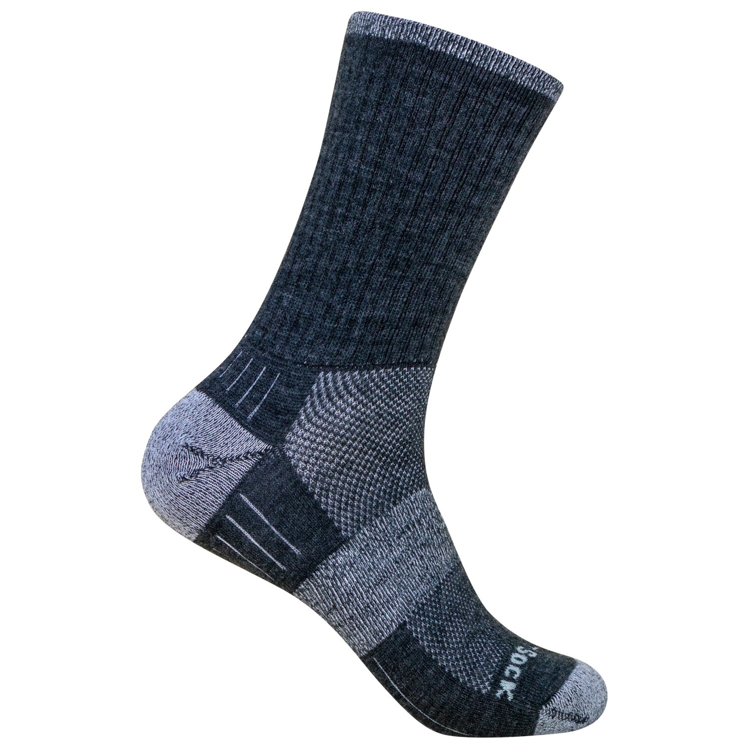 

Многофункциональные носки Wrightsock Escape Merino Crew, цвет Grey Smoke