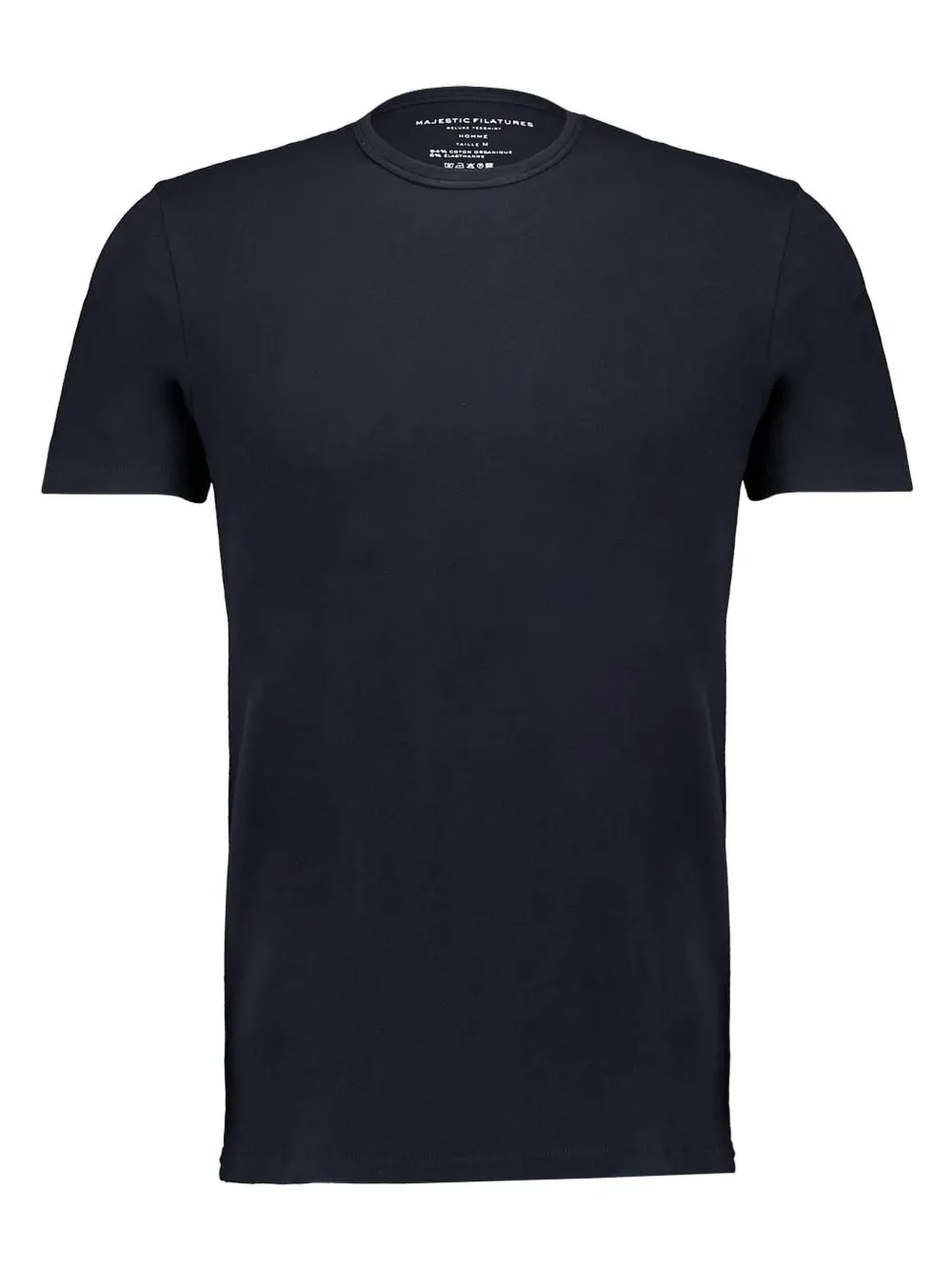 

Рубашка с круглым вырезом Majestic Filatures, синий