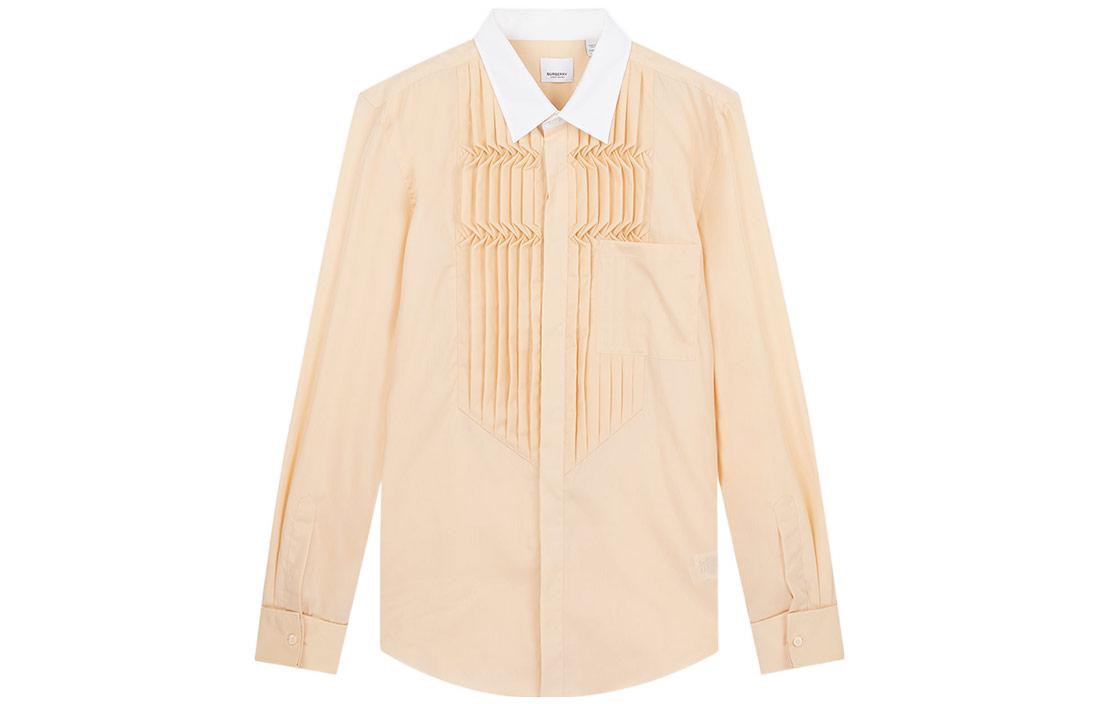 

Рубашка с воротником Burberry, Apricot Yellow