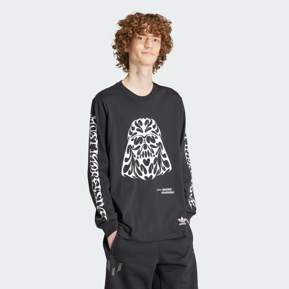 

Футболка Adidas STAR WARS × ADIDAS NANZUKA long-sleeved T-shirt, черный