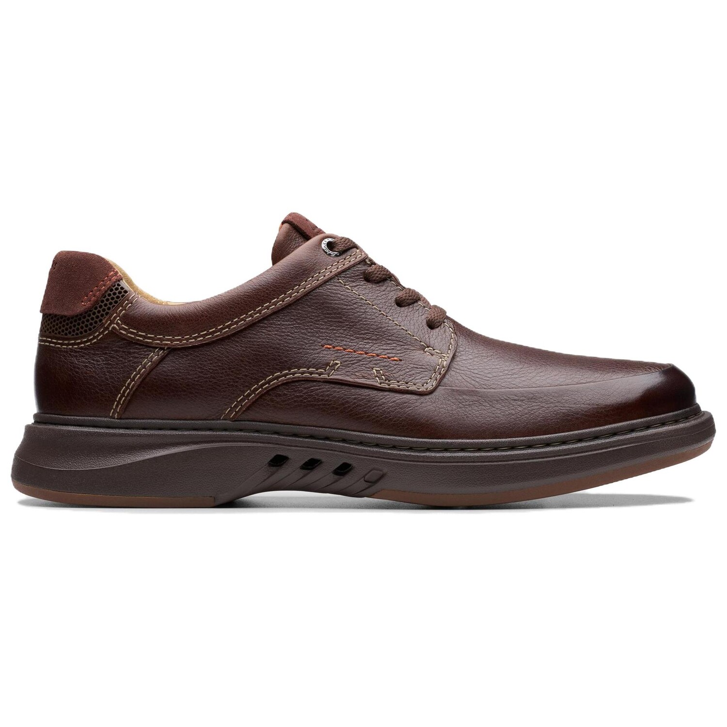 Туфли мужские Men"s Casual Men Low-Top Clarks, коричневый — фото 2