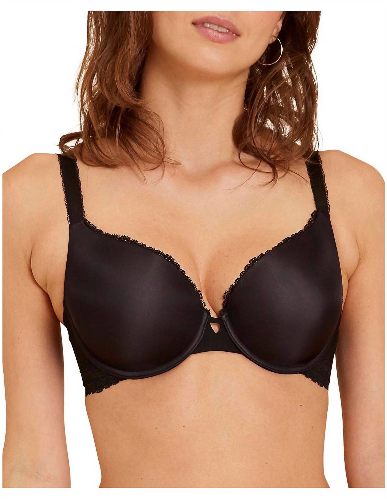 

Confiance Contour Plunge Convertible бюстгальтер в черном цвете Simone Perele