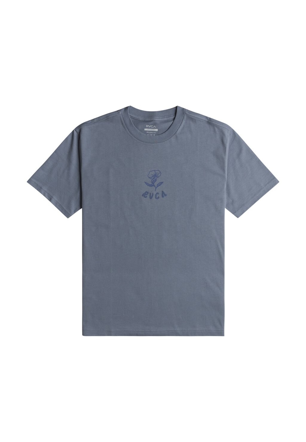 

Футболка с принтом RVCA, серый