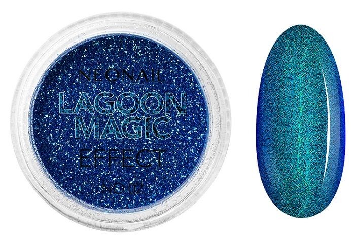 

Neonail Lagoon Magic Effect 02 порошок для ногтей, 2 g
