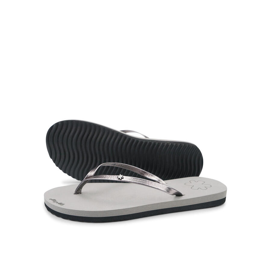FLIP FLOP Женские шлепанцы с разделителем для пальцев ног, серые