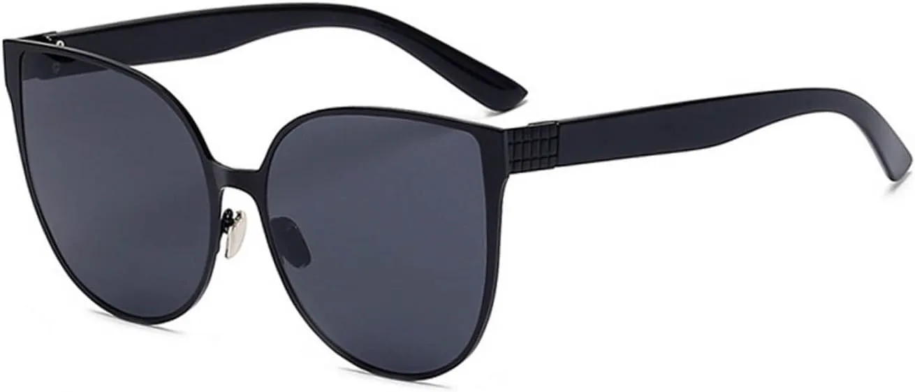 

Женские дизайнерские солнцезащитные очки OWL, металлические, модные, в стиле «кошачий глаз», авиаторы, ретро, ​​зеркальные и с дымчатыми линзами, 86007 Black Smoke