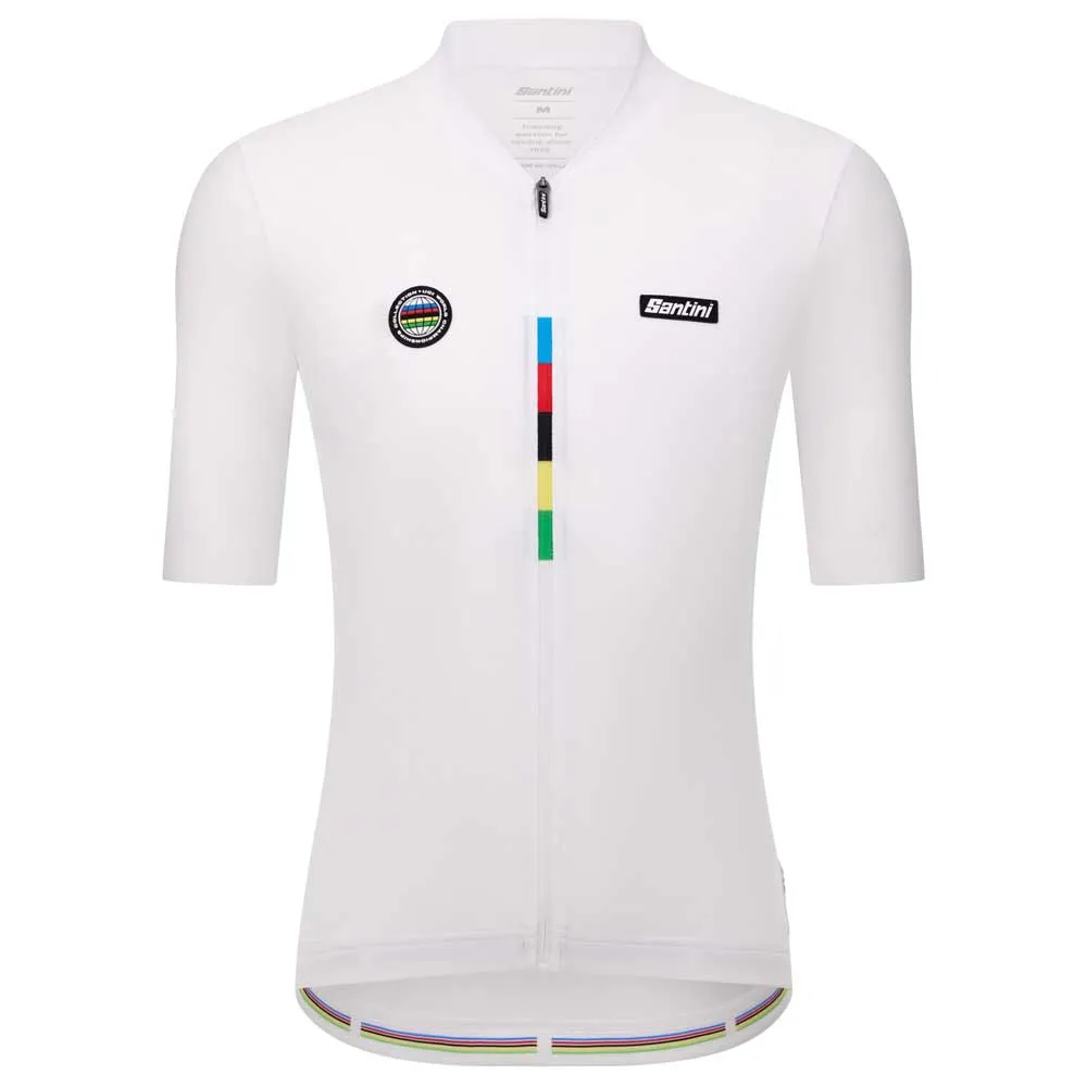 

Джерси Santini UCI World Champion Mondo 2025 short sleeve, белый