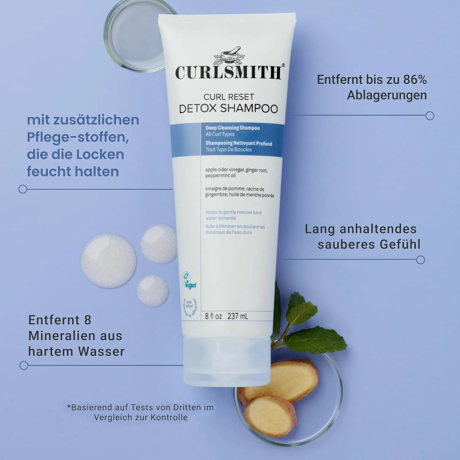 Детокс-шампунь Curlsmith Curl Reset для глубокого очищения Curlsmith — фото 2