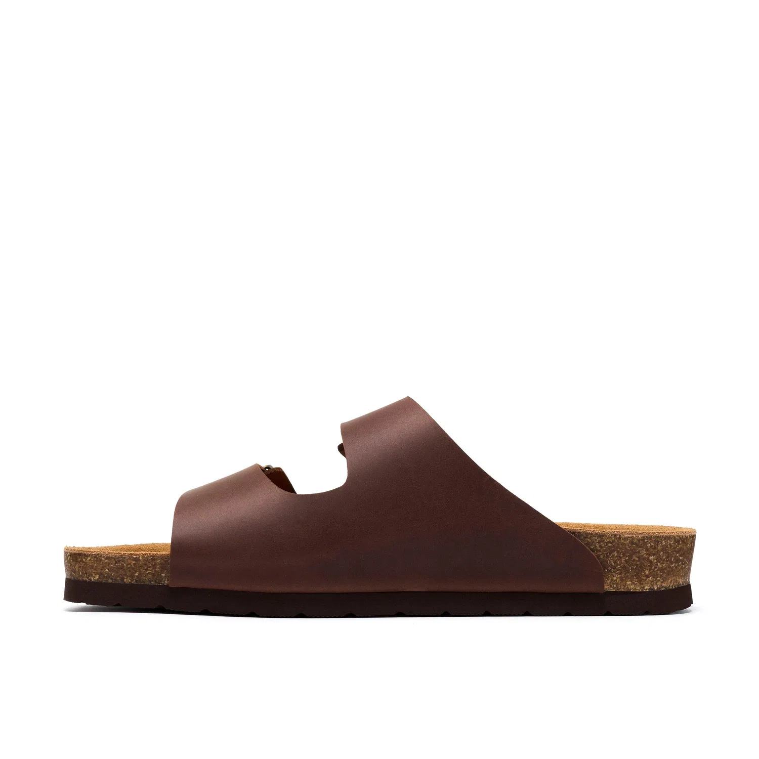 Сандалии мужские с двумя ремнями Clarks, коричневый — фото 2