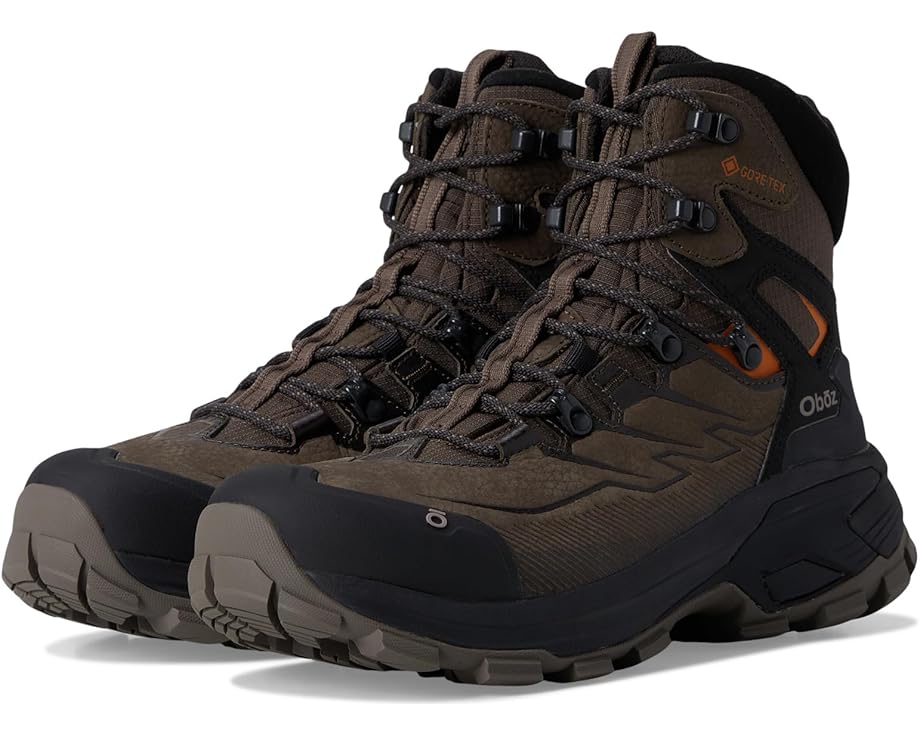 

Треккинговые кроссовки Oboz Bridger Ridge Mid GTX, цвет Classic Brown