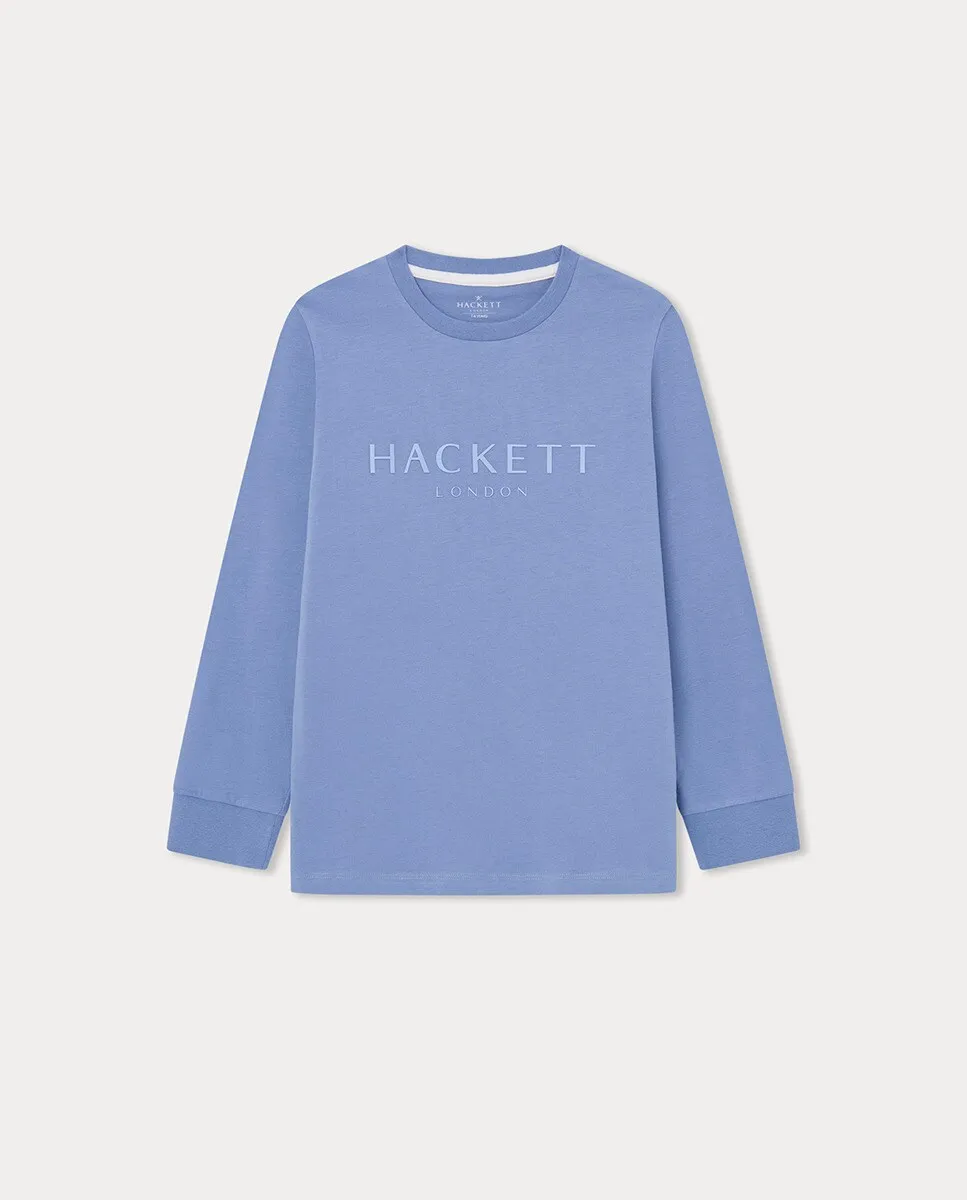 

Футболка Hackett London с длинными рукавами, синий