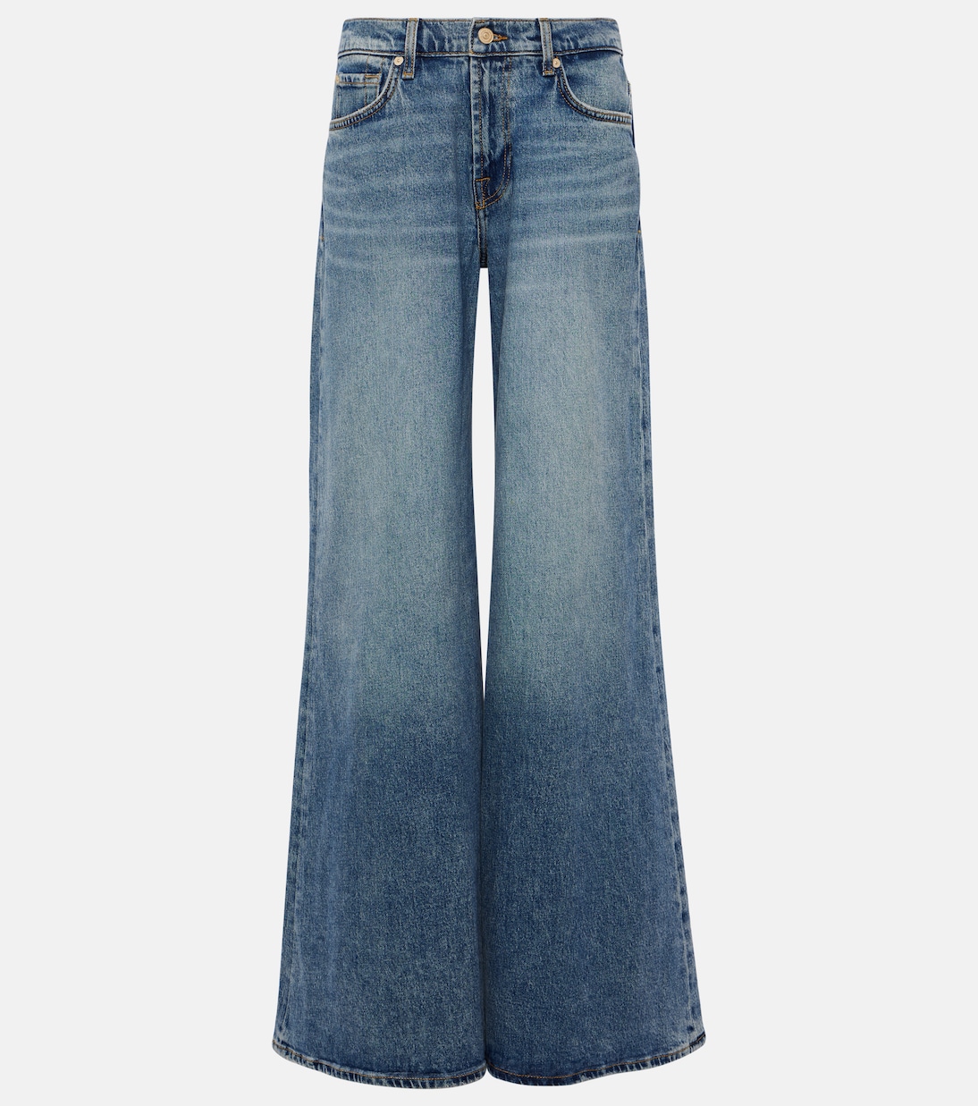 

Джинсы Willow средней посадки, широкие 7 For All Mankind, Debut