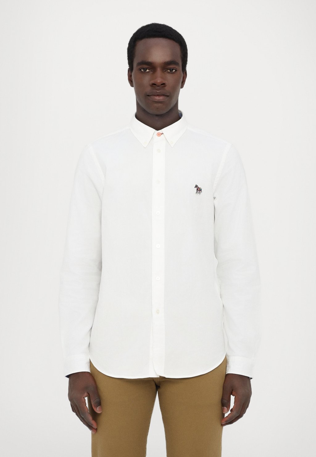 

Официальная рубашка TAILORED FIT BADGE PS Paul Smith, белый
