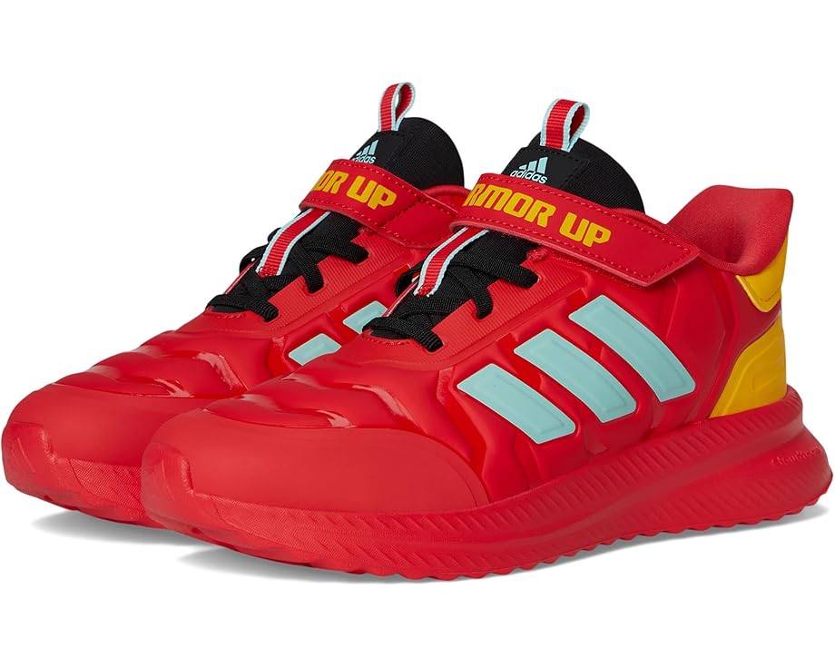 

Кроссовки adidas Kids Marvel Iron Man X_PLR Path Elastic Lace Shoes, цвет Pure Ruby/Clear Aqua/Bold Gold
