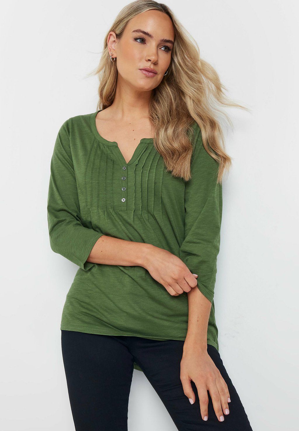 

Топ с длинными рукавами HENLEY Long Tall Sally, хаки