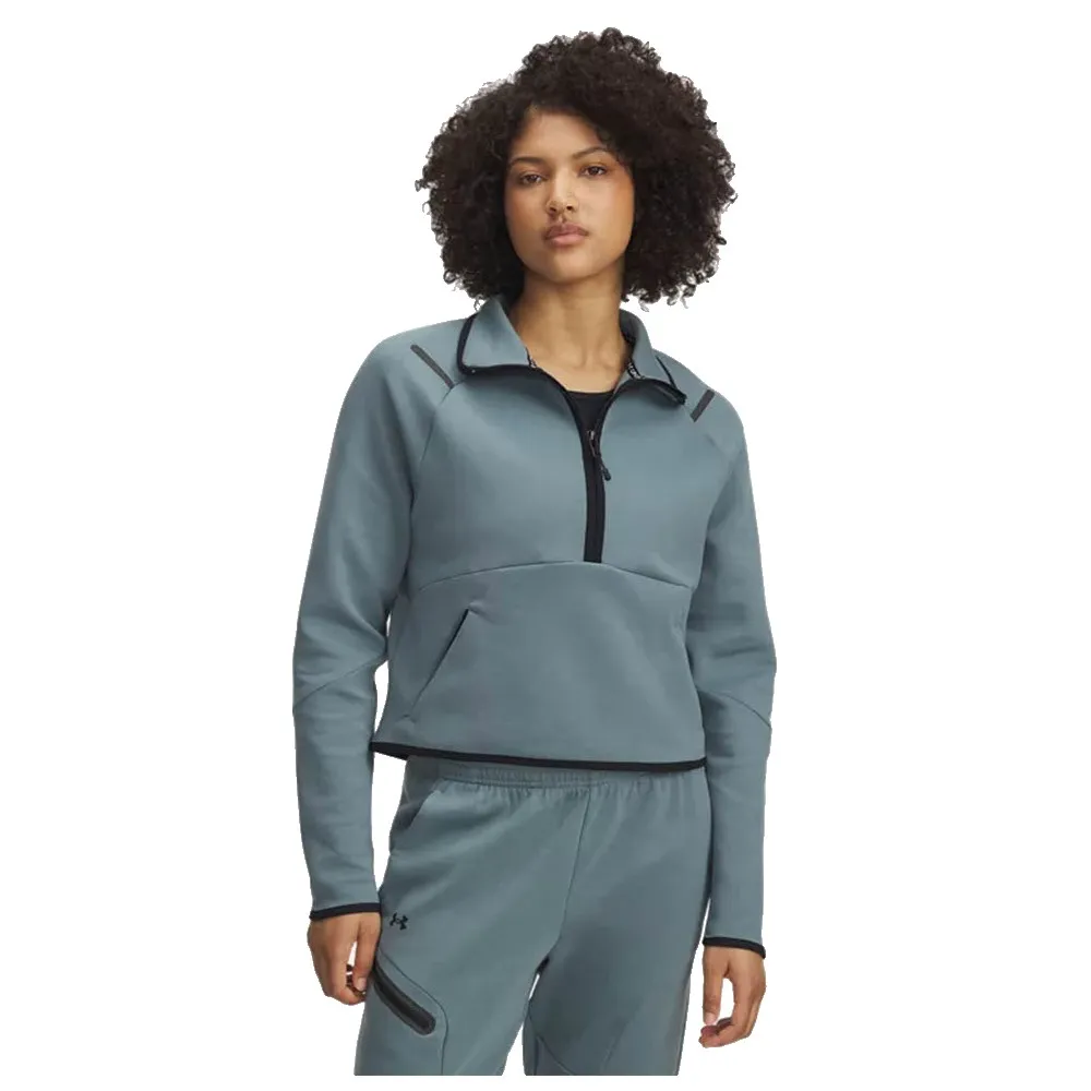 

Толстовка Under Armour Unstoppable Fleece half zip, серый