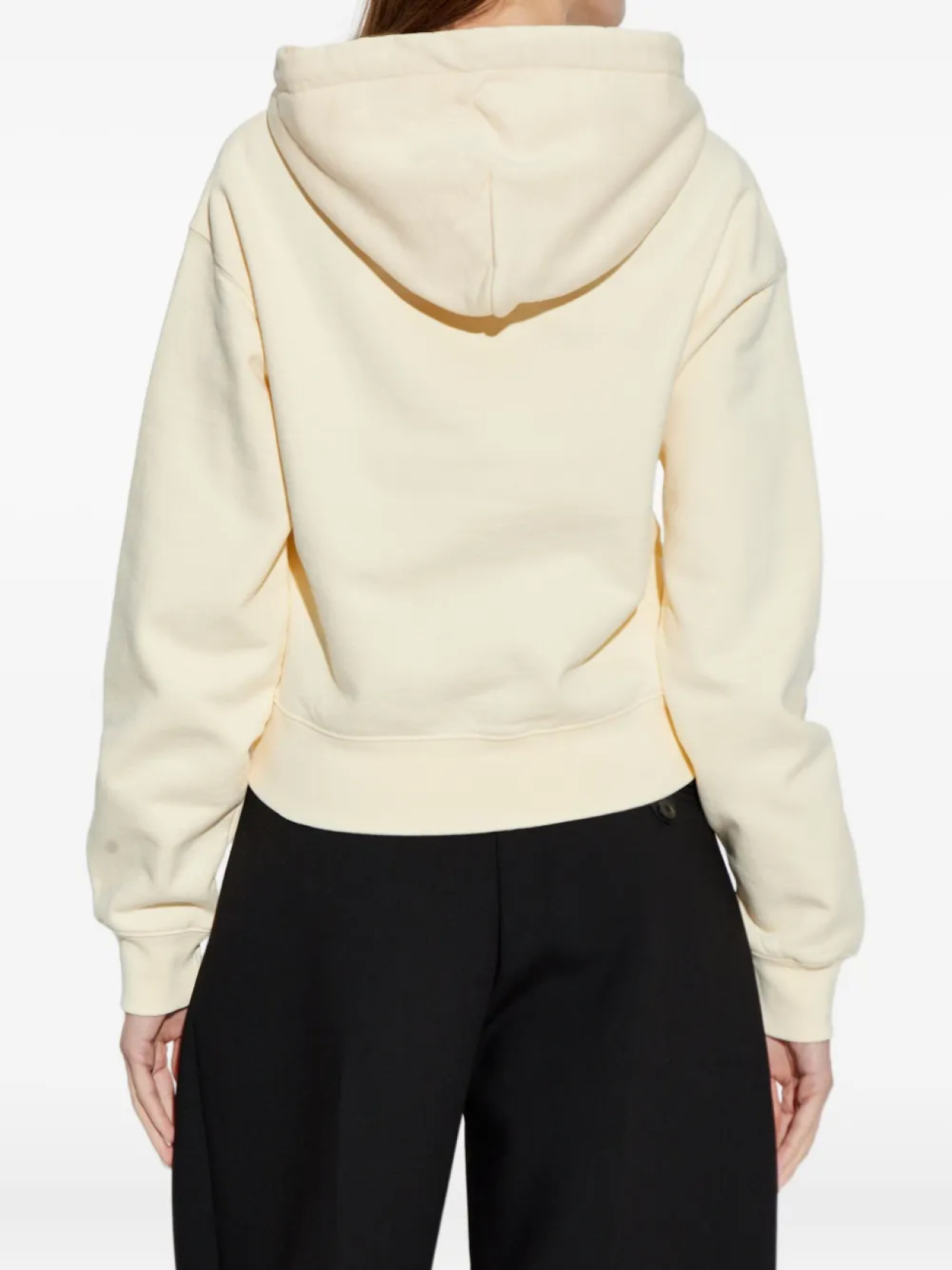 Толстовка с капюшоном и нашивкой-логотипом Jacquemus, нейтральный — фото 3